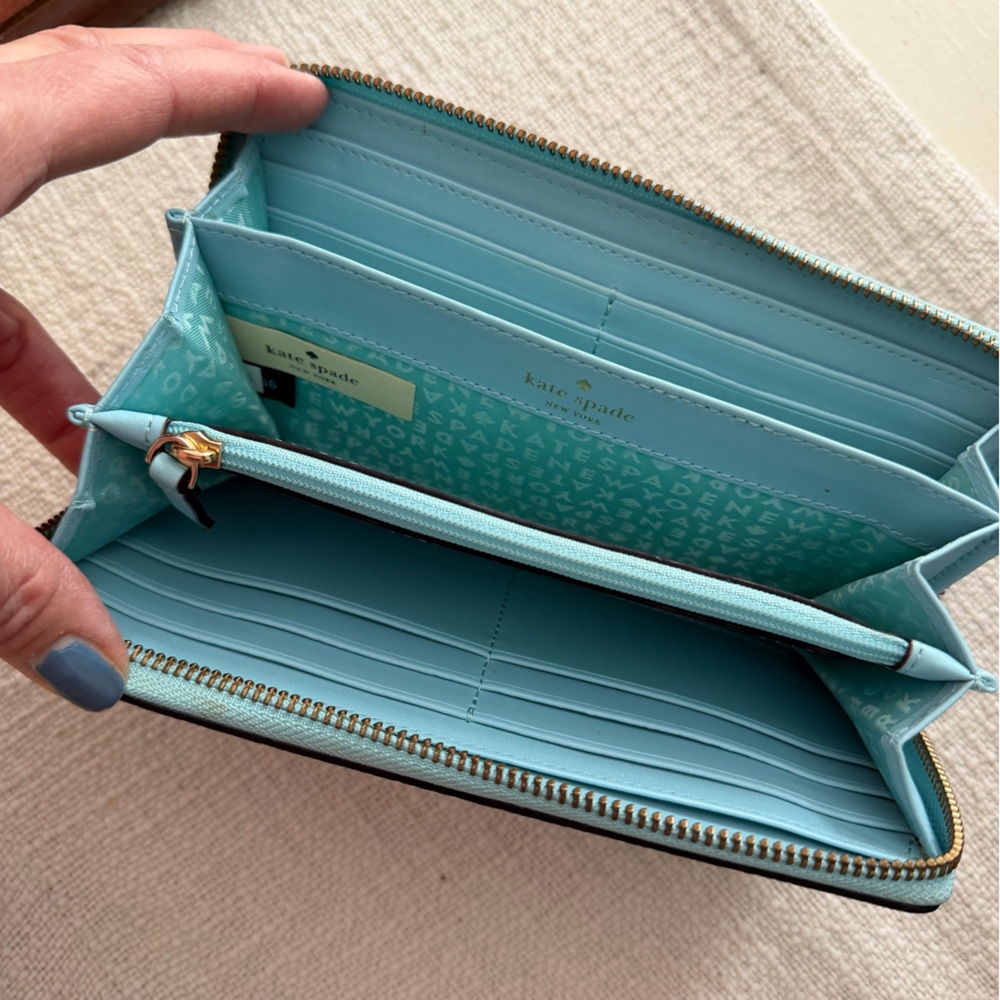 Kate Spade Leila zip around wallet - Picture 2 of 6